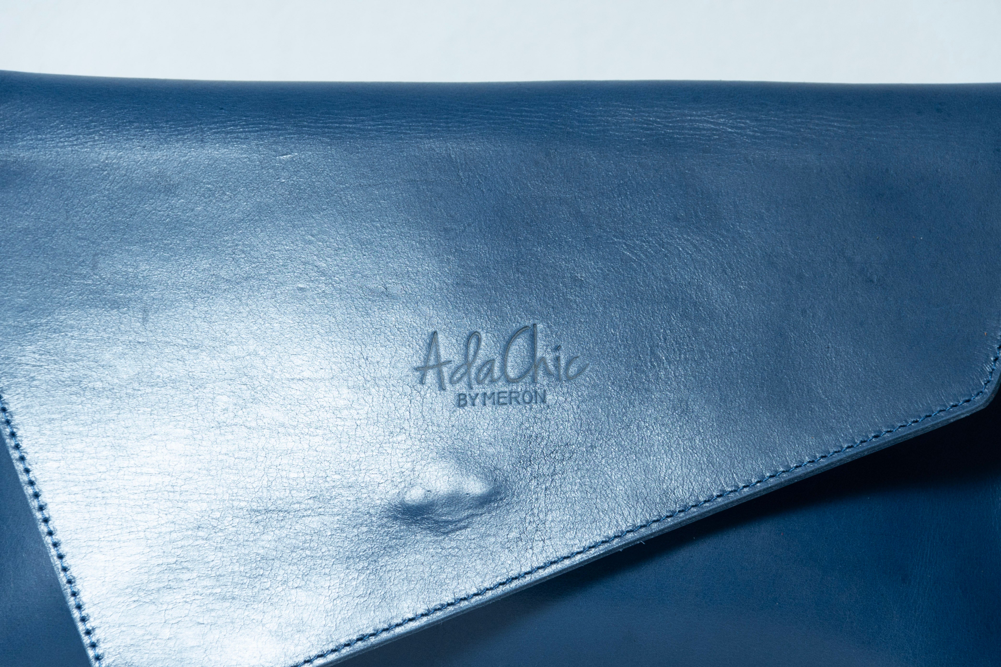 Ada Angle Sustainable Leather Clutch