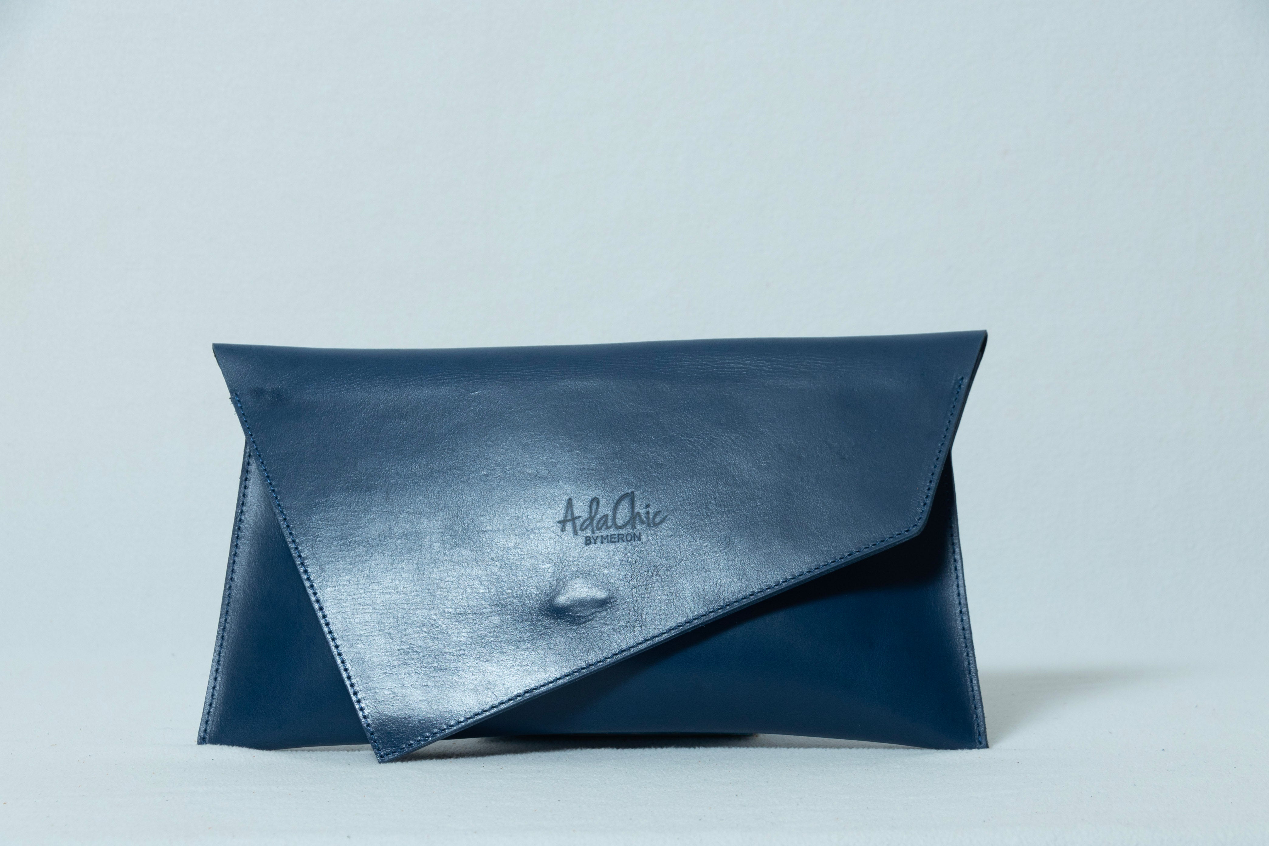 Ada Angle Sustainable Leather Clutch