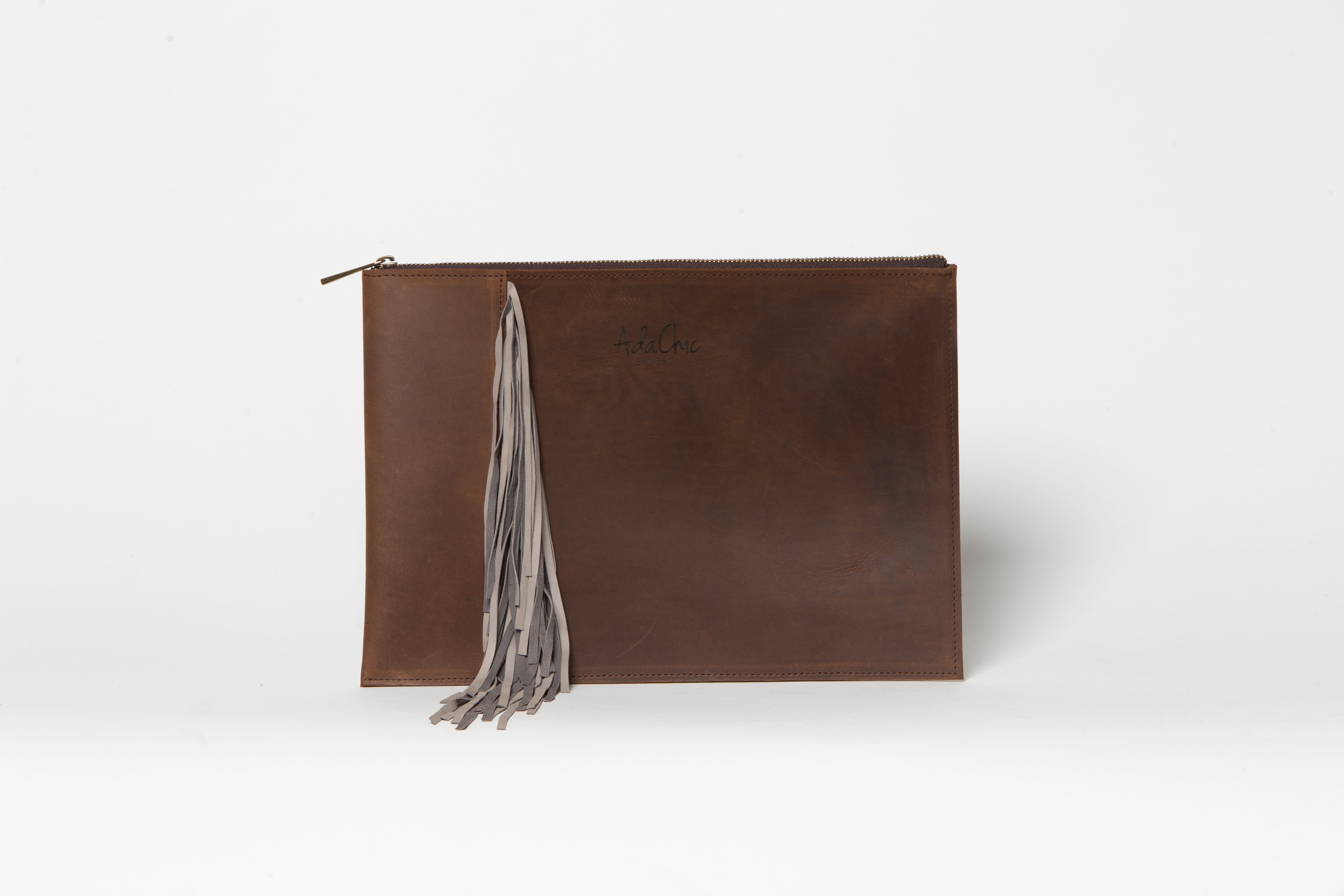 The Abina Envelope Clutch With Fringe
